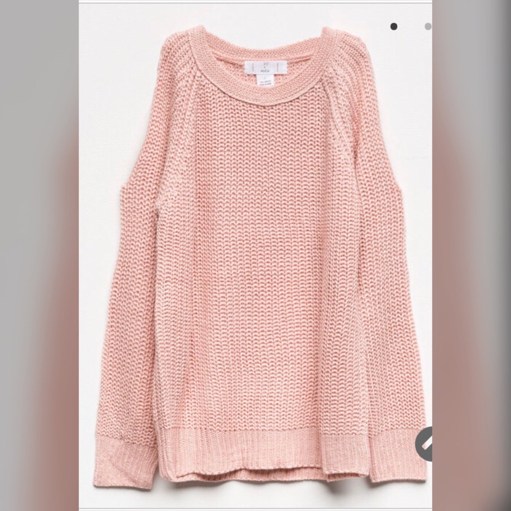 Tillys Girls Cold Shoulder Sweater